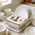 thumbnail image 4 of 2pcs Easter Themed Kitchen Dish Towels, Easter Home Decor, Highly Absorbent Hand Towels Tea Towels for Cooking Baking Cleaning and Home Decor, 25.9*17.7in, D, 4 of 6