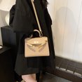 thumbnail image 4 of Bolso bandolera pequeño estilo francés de alta gama, versátil y de mano para mujer, bolso de hombro de viaje de nueva moda 2025, 4 of 5