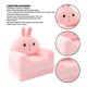 thumbnail image 3 of Sofá Plegable Para Niños 2 en 1 Sofá Cama Convertible en Sillón Cama Sofá Cama Para Niños con Tapa Abierta Suave y de Apoyo Funda de sofá Extraíble Sofá Cama Extraíble ANGGREK Otros, 3 of 8