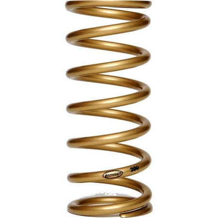 J100 13 x 5 in. Rear Coil Spring, Gold Powder Coat - 100 lbs