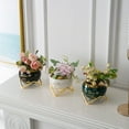 thumbnail image 3 of PeraBella Birthday Gift for Women, Coworker, Wife 3 Succulent Pots, 3 of 8
