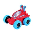 thumbnail image 2 of TaTaai Kids Dumper Toy Car with Automatic Rotation Rollover Stunt LED Lights Music All-Terrain Ride-On Truck for Boys Girls Outdoor Indoor Play Ages 3-6 Years, 2 of 6