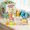 5.51*4.72*7.09in,1Pc#013, variant on Bisitoy Easter Eggs Kids Activity - Crack Open Eggs to Reveal Assorted Mini Toy Figures