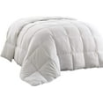 thumbnail image 4 of Chezmoi Collection All Season Oversized King Size Down Alternative Comforter - Plush Microfiber Fill - Box Stitch Quilted - Duvet Insert with Corner Tabs (Oversized King, White), 4 of 4
