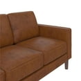 thumbnail image 4 of DHP Bryanna 3 Seater Sofa , Camel Faux Leather, 4 of 8