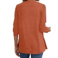 thumbnail image 3 of Gvmfive Women Printed Long Sleeve V Neck Tops Casual Tunic Pullover T-shirt, 3 of 4