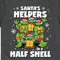 thumbnail image 3 of Teenage Muntant Ninja Turtle - Santas Helpers In A Half Shell - Toddler And Youth Short Sleeve Graphic T-Shirt, 3 of 5