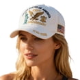 thumbnail image 6 of United States 250 Anniversary USA Hat, 1776-2026 Adjustable Embroidered Patriotic Hats 250 American Hat, 6 of 6