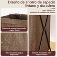 thumbnail image 4 of Cestos De Ropa Estilo Japonés Sucia Extra Grande Organizadores De Baño Canasto Modelo Cafe, 4 of 4