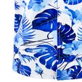 thumbnail image 2 of Camisas De Para Hombre Camisas hawaianas para hombres Camisas florales de manga corta de ajuste regular para hombres (Blue, XL), 2 of 6