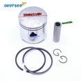thumbnail image 1 of Oversee 369-00001 & 351-00011 Piston and Piston Ring For TOHATSU Outboard Motor 2T 4HP 5HP Mercury Mariner 779-9615 Dia.55mm, 1 of 4