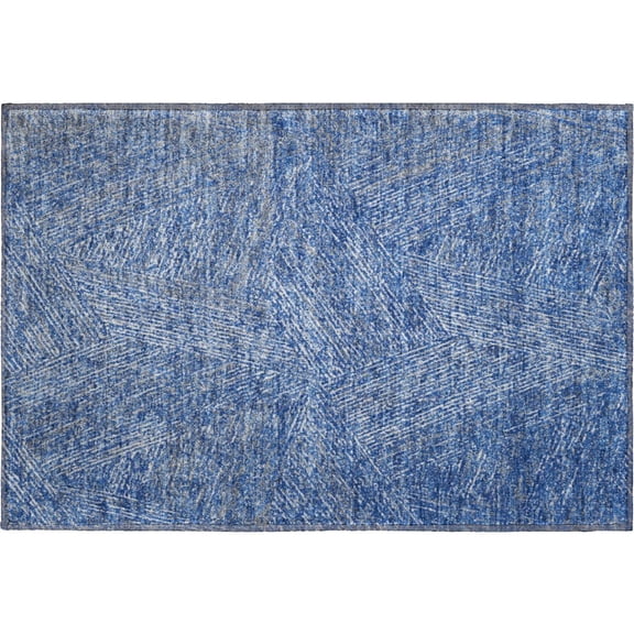 Dalyn Rugs Premium Machine Washable Mayfield AMF991 Navy 1'8" x 2'6" Rug