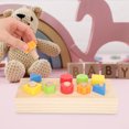 thumbnail image 4 of 1 Set Colorful Wooden Nut Screw Disassembly Toys Kids Early Educational Toy, 4 of 8