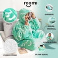thumbnail image 2 of Sudadera Cobija Polar con Capucha Adulto Unitalla Verde, 2 of 7
