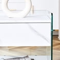 thumbnail image 3 of 1 Drawer MDF Glass Bedside Table / Durable Material, Suitable for Different Rooms, 3 of 5