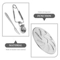 thumbnail image 6 of MLINS Stainless Steel Oyster Serving Tray with Clip and Fork for Baking Oysters and Scallops 1 Set, 6 of 6