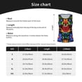 thumbnail image 4 of Goofa Colorful Floral Printed Womens Workout Tops for Women Sleeveless Yoga Shirts Athletic Running Tank Tops Sleeveless Gym Clothes Workout Apparel-, 4 of 9