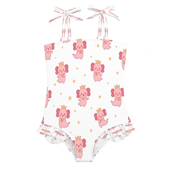 DIXRUYEE Swimsuit One Piece swimwear Salamander Star of Pattern
