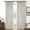 Birch, variant on Jainmy Total Blackout Pinch Pleated Curtain for Livingroom Bedroom,Faux Linen Light Blocking Room Darkening Drapes,2 Panels Set,40''W×90''L,Natural Linen