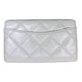 thumbnail image 3 of Tory Burch Women's Willa Glazed Chain Wallet (Blanc), 3 of 5