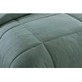 thumbnail image 3 of Messy Bed Washed Cotton Comforter Mini Set, Twin XL, Sage, 3 of 6