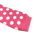 thumbnail image 2 of Wrapables® Baby Polka Dot and Solid Color Leg Warmers O/S Pink and White Dots, 2 of 2