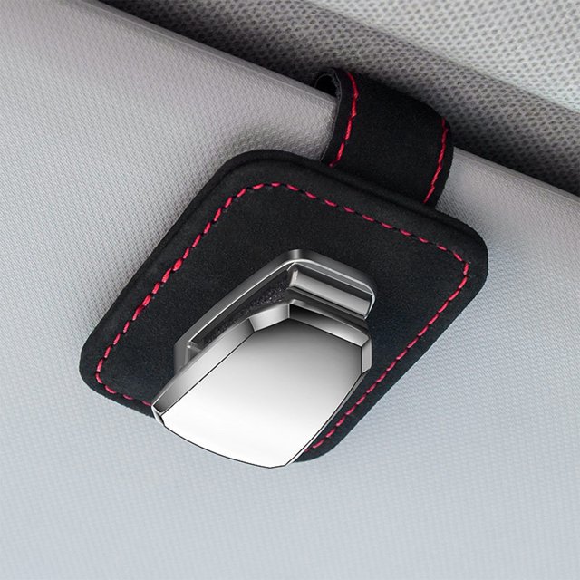 Clips para gafas de coche, parasol para coche, gafas de sol, clips para tarjetas, clips metálicos para gafas de coche, gancho para asiento