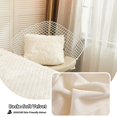 thumbnail image 4 of Fundas de almohada LIFEREVO de piel sintética esponjosa, 45 mm x 45 mm, color beige claro, 4 of 8