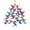 B, variant on Hummingbird Christmas Ornament, Hummingbird Ornaments For Christmas Tree, Gift for Bird Lovers-2026, Winter Christmas Hummingbird Stacking Tree Ornament (1PCS)