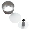 thumbnail image 1 of FONWILYO 8 Inch Aluminum Cake Pan Chiffon Cake Tube Pan For Baking Round Removable Bottom, 1 of 8