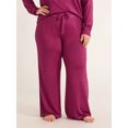thumbnail image 2 of Joyspun Women's Hacci Knit Sleep Pants, 30.5” Inseam, Sizes XS-3X, 2 of 8