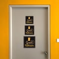 thumbnail image 4 of Square Plus Guest Bathroom Wall or Door Sign | Office & Workspace Bathroom Signage - Medium, 4 of 9