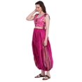 thumbnail image 5 of Wevez Women's Silk Boho Harem Pants, One Size, Assorted Pack of 3, 5 of 9