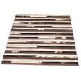 thumbnail image 1 of ECARPETGALLERY 4'0" x 6'0" Contemporary Cowhide Patchwork Handmade Area Rug for Living Room, Dining Room and Bedroom in Brown, 1 of 9