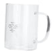 thumbnail image 3 of Taza de Vidrio Jadeshay Transparente 350ML Taza de Café Durabilidad Extendida, 3 of 8