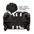 thumbnail image 4 of Fotbe USA Flag Cross Luggage Cover Protector,Suitcase Protector,Scratch and Dirt Resistant,Fits 18-32 Inch Luggage-Large, 4 of 9