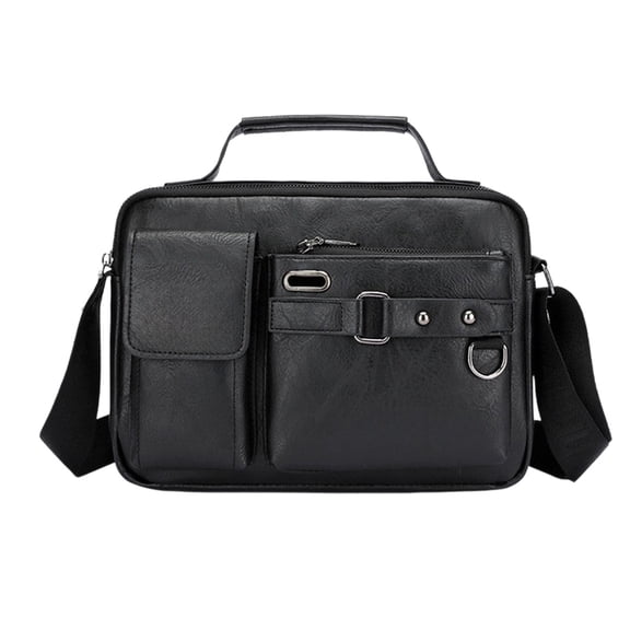 Crossbody Bags Leather Texture Leather Shoulder Crossbody Bag with Adjustable Shoulder Straps, Lightweight and Spacious Handbag, Suitable for Daily Travel and Work