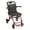 A, variant on Aqzb Foldable Transport Wheelchairs for Adults, Lightweight 18.5lbs Travel Wheelchair with 8" Rear Wheels & Hand Brakes, Portable Aluminum Alloy Wheelchair, Supports 175lbs Capacity