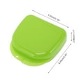 thumbnail image 4 of Unique Bargains 1 Pc Braces Box with Vent Holes Compact Braces Storage Box Light Green, 4 of 5