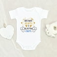 thumbnail image 2 of Newbabywishes - Breakin' Hearts and Blasting Farts Pun Baby Clothes for Boys and Girls, 2 of 4