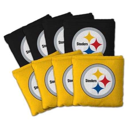 Pittsburgh Steelers 8pk Licensed Cornhole Bags