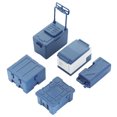 thumbnail image 1 of Mini caja de herramientas para coche RC, modelo de contenedor de combustible para nevera, decoración de vehículos, decoración, adornos para automóviles, suministros para automóviles, escala azul 1/10 Speravity FN000846-01, 1 of 7