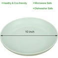 thumbnail image 5 of Nvzi 10 Inches Unbreakable Wheat Straw Plates - Reusable Plate Set - Dishwasher & Microwave Safe - Perfect for Dinner Dishes - Healthy, BPA Free & Eco-Friendly, 5 of 5