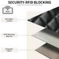 thumbnail image 4 of FALAN MULE Ultra Slim Thin Wallet for Women Bifold Leather RFID Blocking Designer Credit Card Holder, 4 of 8