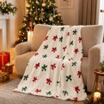 thumbnail image 7 of Eoozwa Christmas Ornaments Flannel Throw Blanket All Season Using Ultra Soft Fuzzy Plush Cozy Non-shedding Blanket for Couch Sofa Bed Camping, Ideal Gift for Adults, 7 of 7
