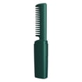 thumbnail image 3 of Mini plancha de pelo recargable, cepillo de pelo antiescaldaduras 2 en 1, mini r de pelo , Verde, 3 of 8