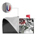 thumbnail image 4 of Bingfone Skulls Roses Magnetic Mailbox Cover Standard Size For Garden Yard Outdoor Decorations-21x18 In, 4 of 7