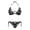 Black Bat Print, variant on Binienty Palm Tree Swimwear, Quick Dry Bathing Suit, Soft Fabric Skin Friendly and Breathable Ladies Swimwear Plus Size Design
