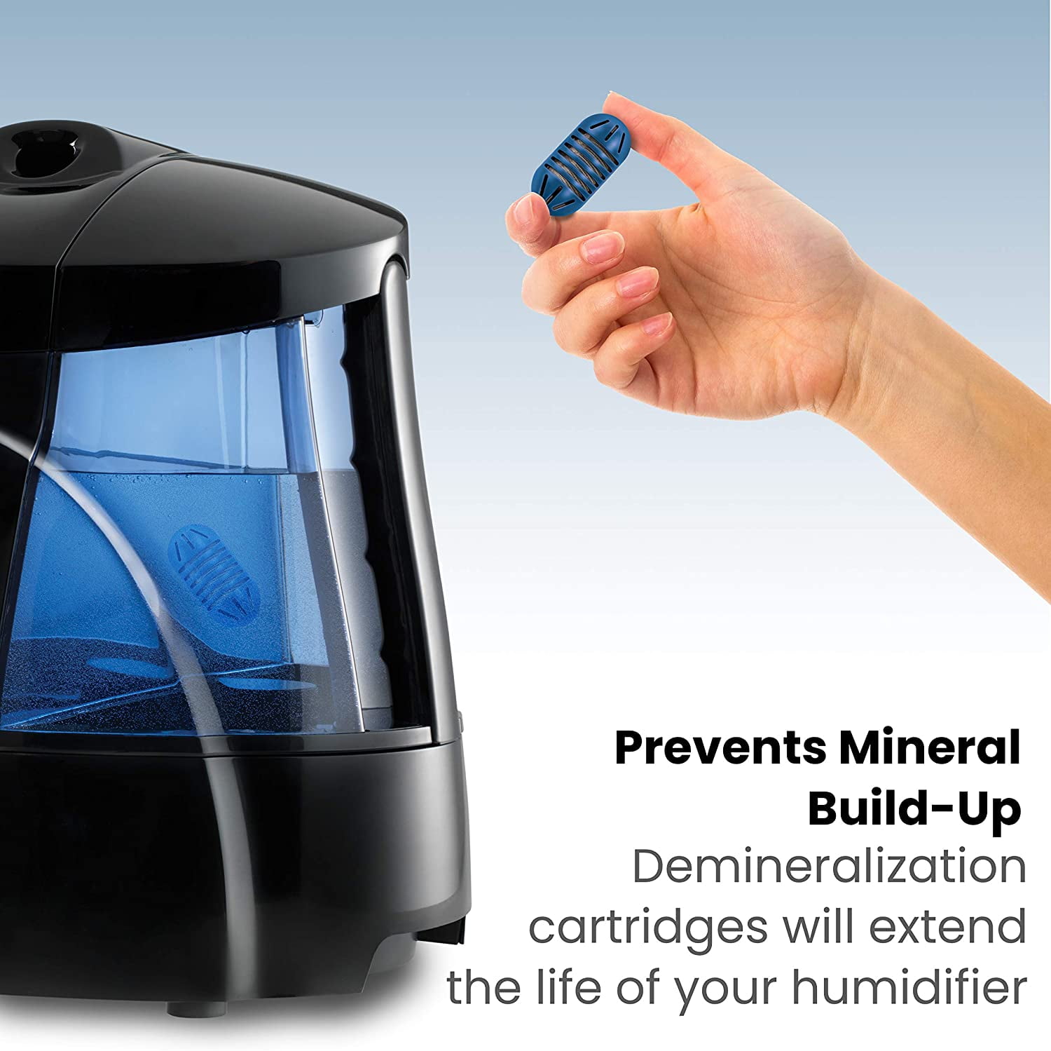 Ultrasonic Demineralization Humidifier Replacement Cartridges | Prevents  Hard Water Build-Up | Filters Mineral Deposits | Purifies Water |  Eliminates.., By Visit the Homedics Store - Walmart.com