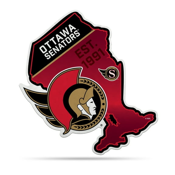 Senators 18" State Shape Pennant